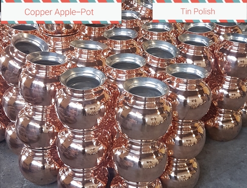 Copper Apple Pot